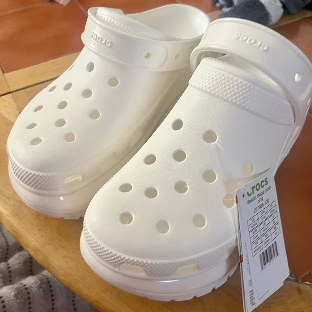 Crocs Unisex-Adult Mega Crush Clog Woman size 9/Men size 7 - Picture 4 of 9